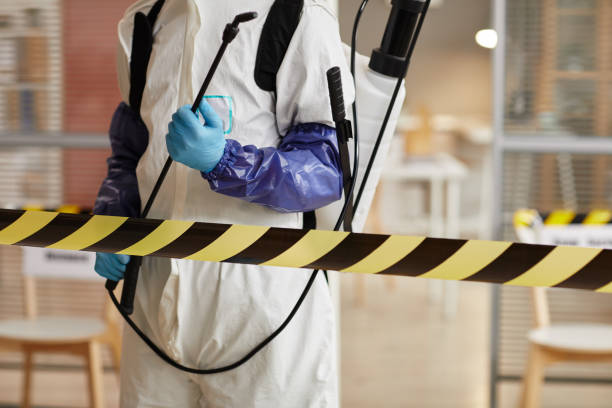 Professional Blood Cleanup technician working in Greenwood, AR